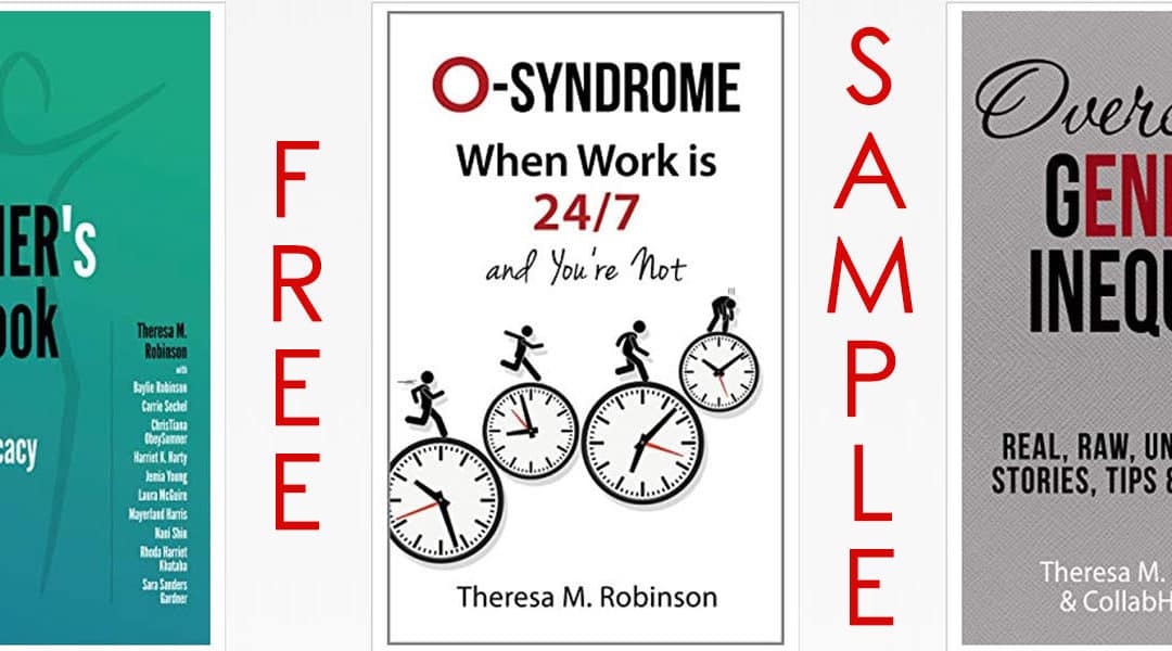 Three free Theresa M. Robinson book samples