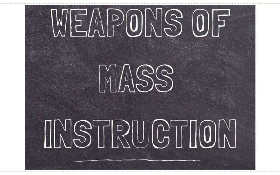 Weapons of Mass Instruction for True Aspiring Allies and Allies-in-Progress: 4 Mini-Lessons to Grow On and 1 to Act On (part of the REAL DEIL™ series)